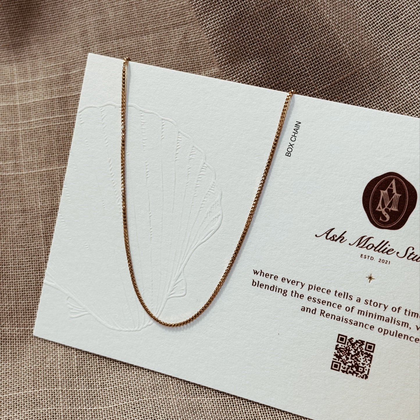 Gold-filled chain necklace for pendants and layering