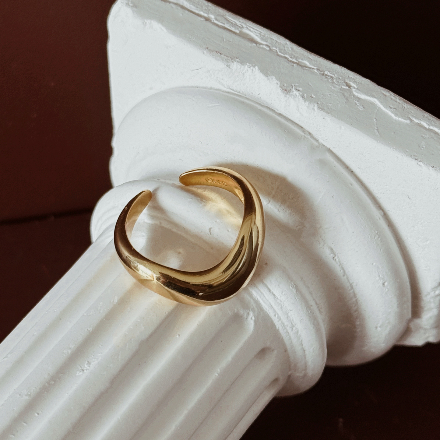 ALICE Folded Corner Ring